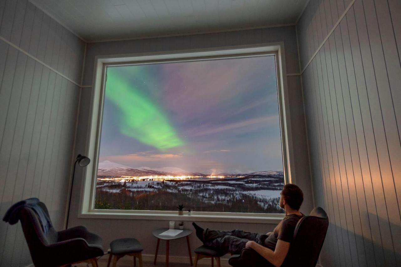 Aurora Borealis Observatory Silsand Buitenkant foto