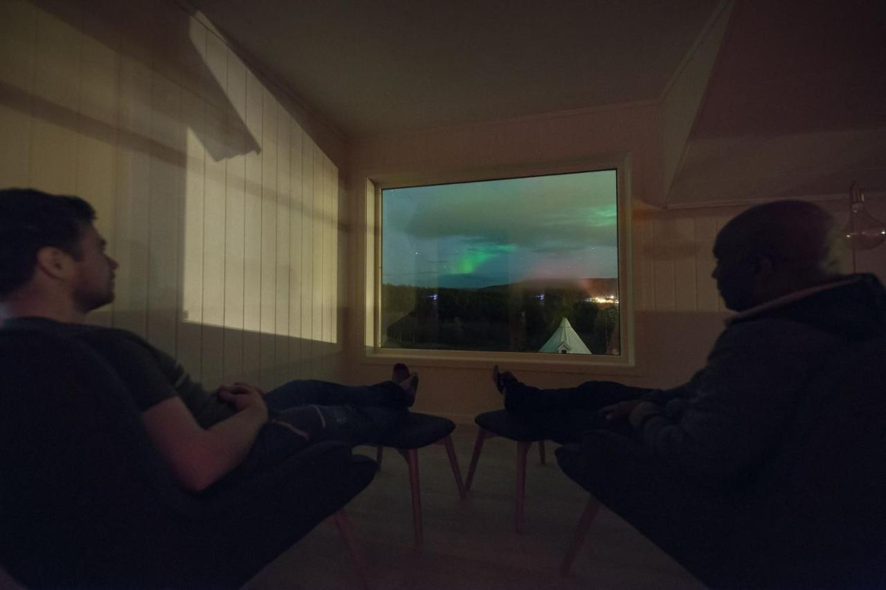 Aurora Borealis Observatory Silsand Buitenkant foto