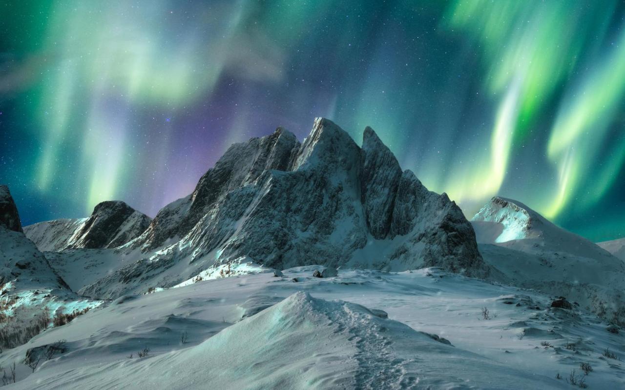 Aurora Borealis Observatory Silsand Buitenkant foto