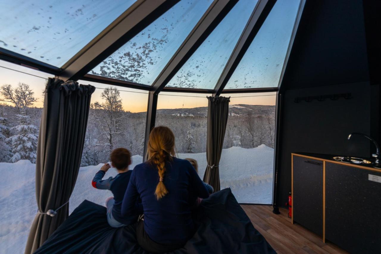 Aurora Borealis Observatory Silsand Buitenkant foto