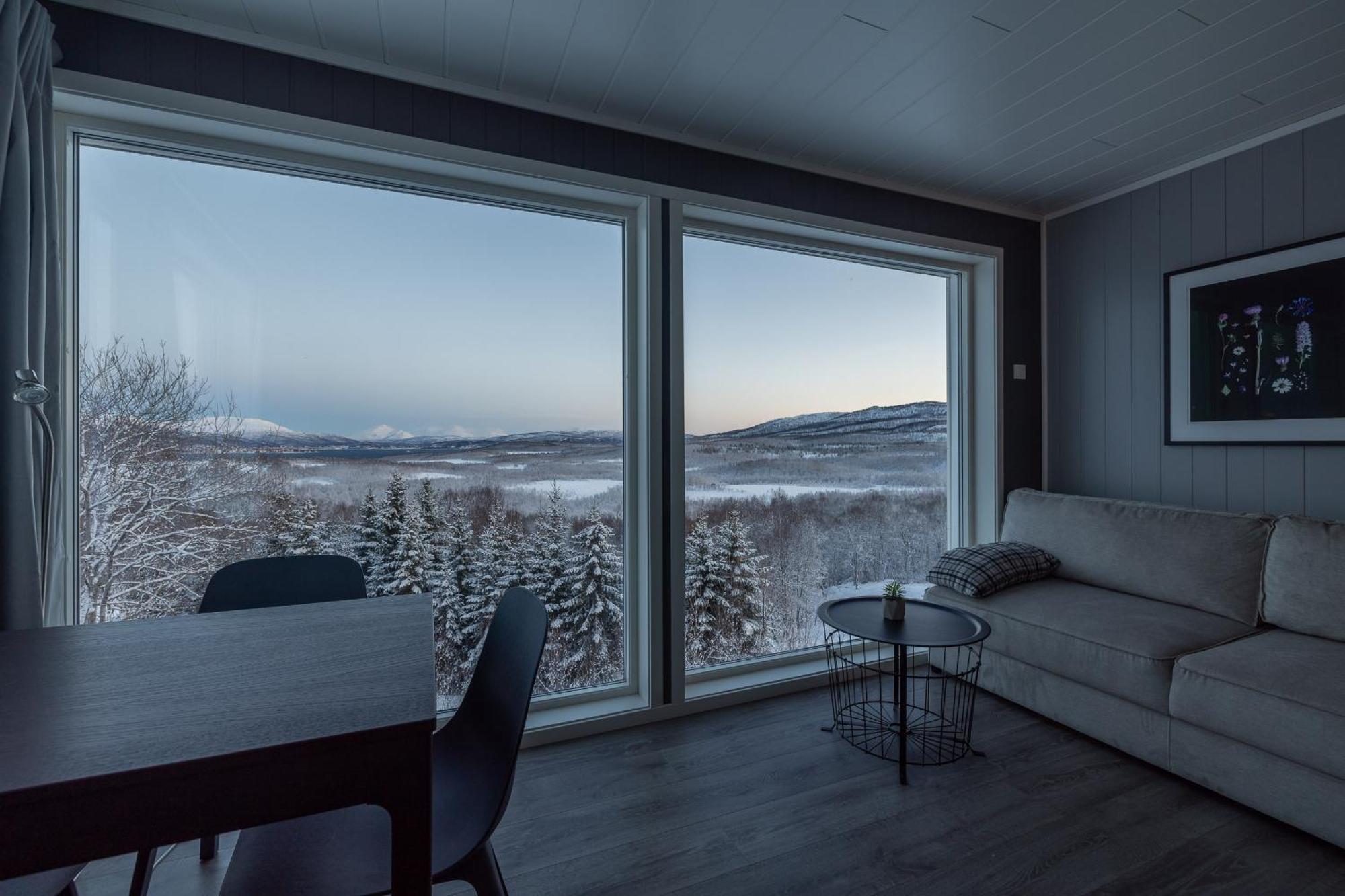 Aurora Borealis Observatory Silsand Buitenkant foto