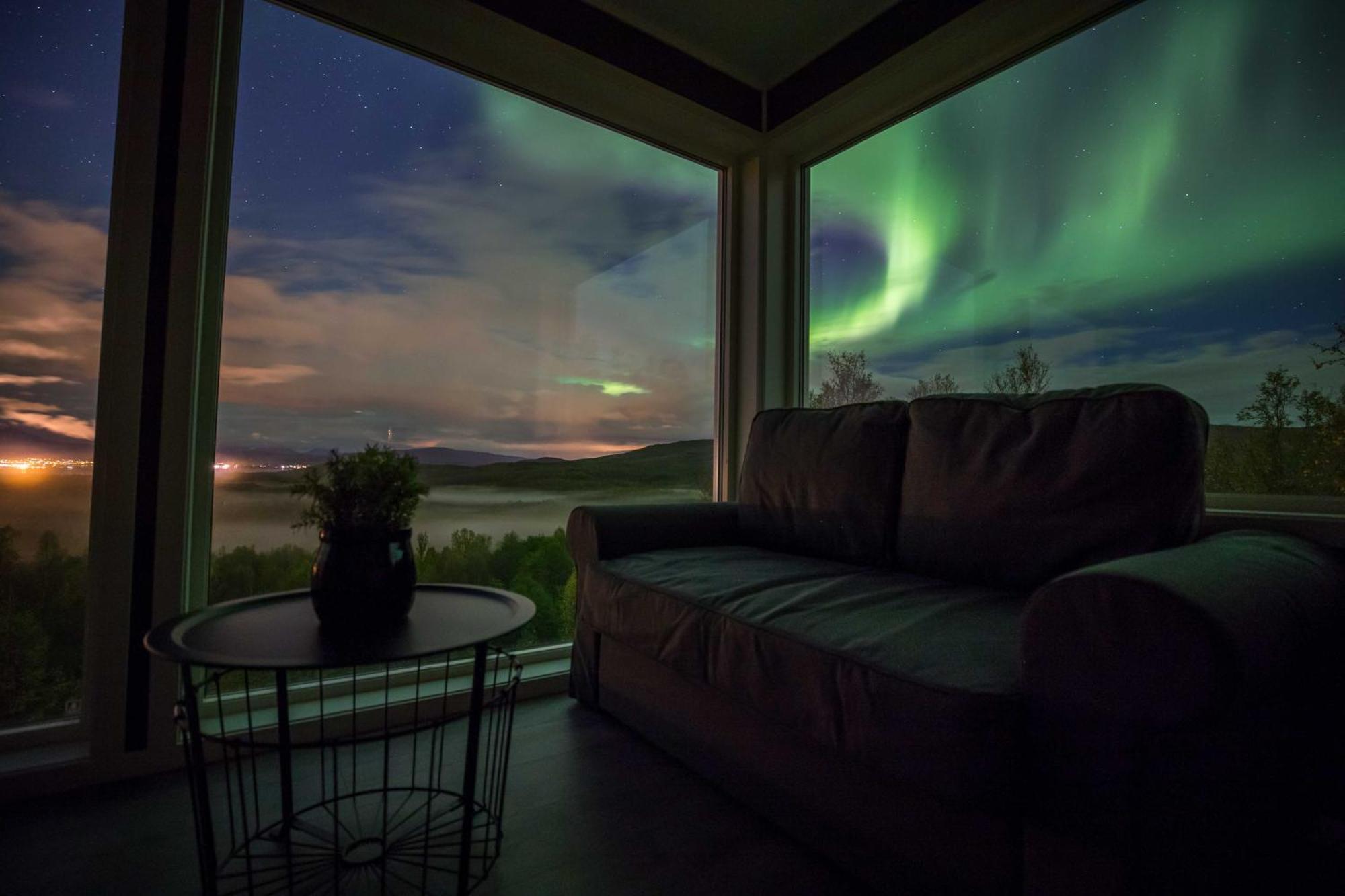 Aurora Borealis Observatory Silsand Buitenkant foto