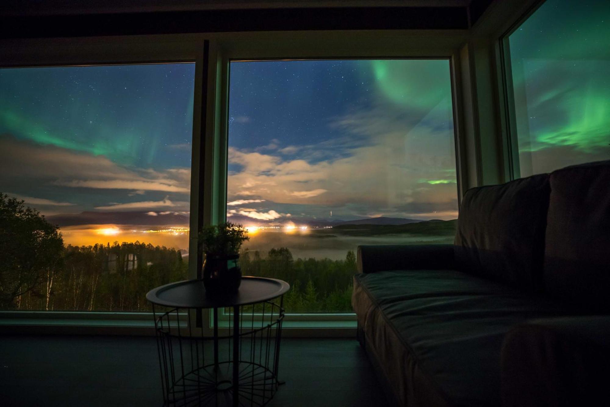 Aurora Borealis Observatory Silsand Buitenkant foto