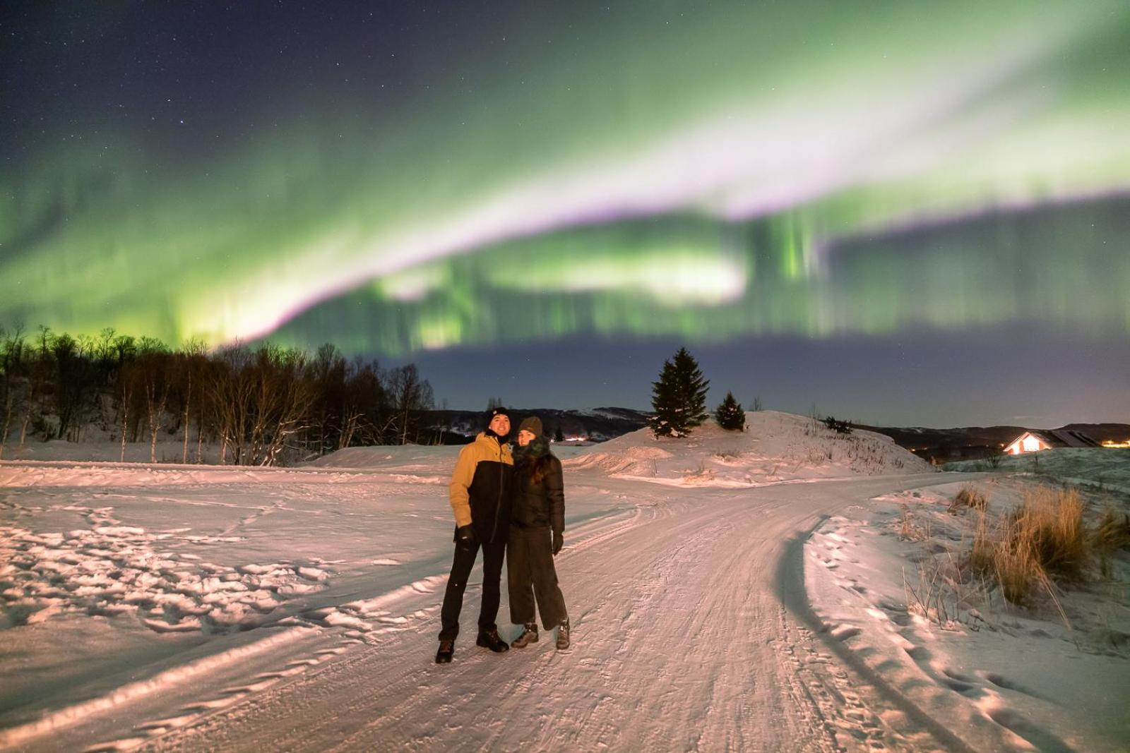 Aurora Borealis Observatory Silsand Buitenkant foto